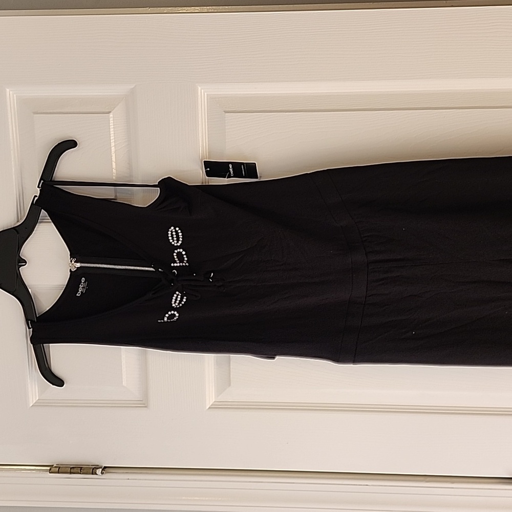 bebe Front Lace-Up Catsuit